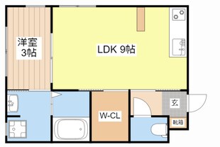 mlif列見の物件間取画像